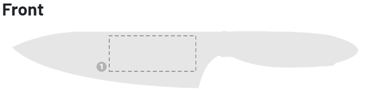 6″ PRO Series Nakiri Knife With Lockable Blade Cover - Image 3